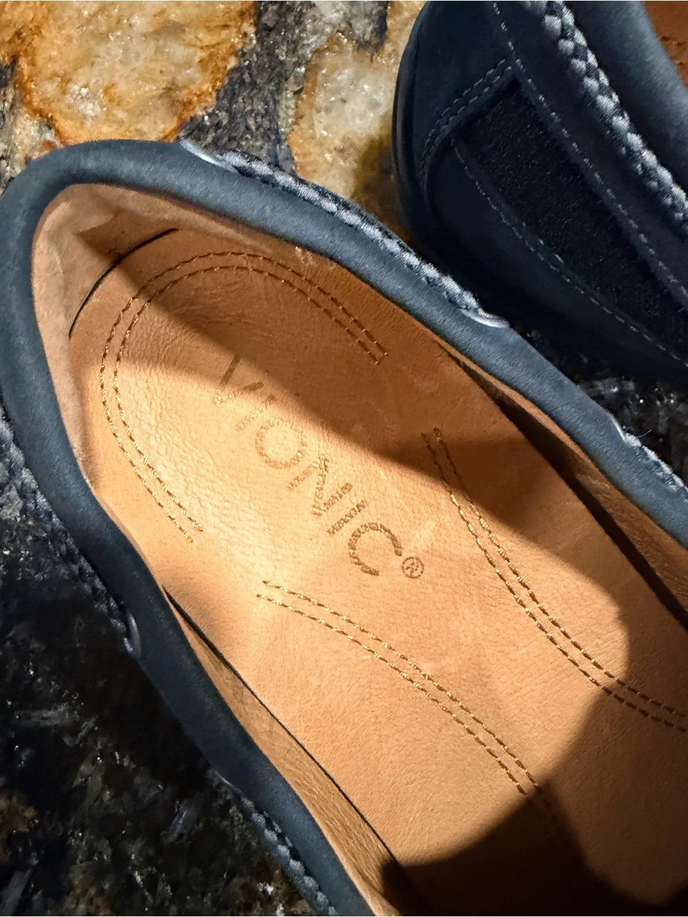 Vionic Men's Slip-On Leather Loafers